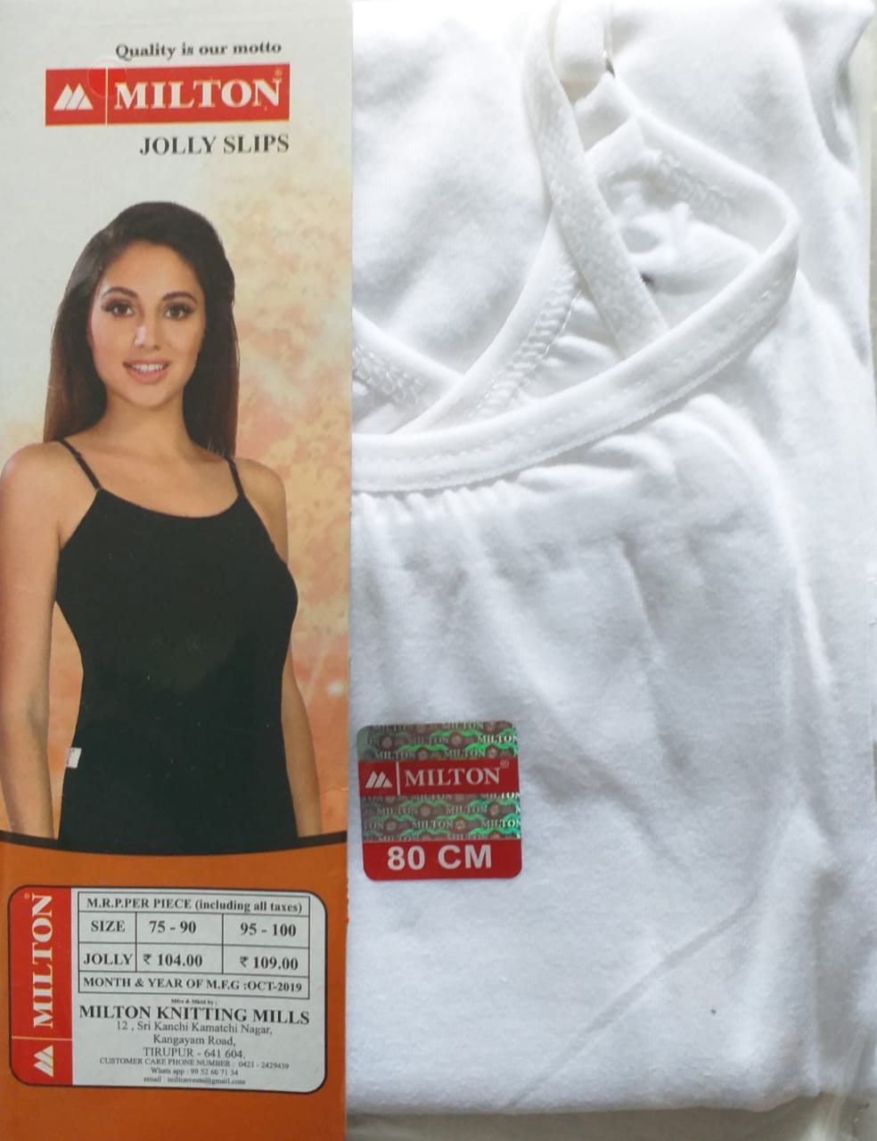 Milton Garments Jolly Slips- Pack Of 3-75to90