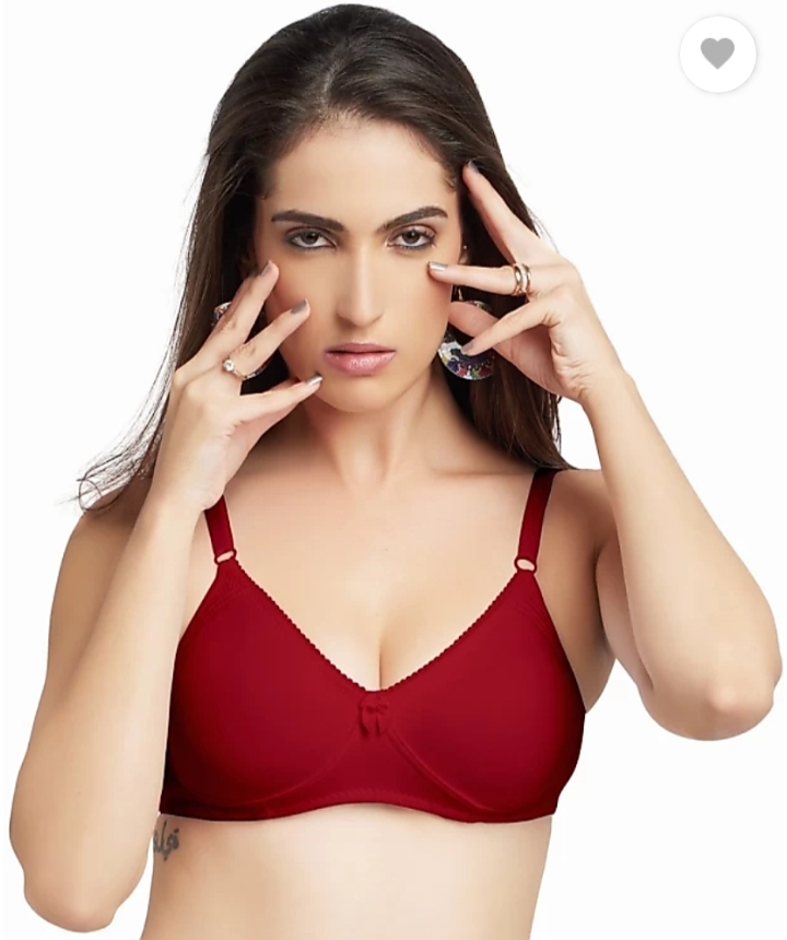 Lovable Classic coral red bra(B,C,cup)