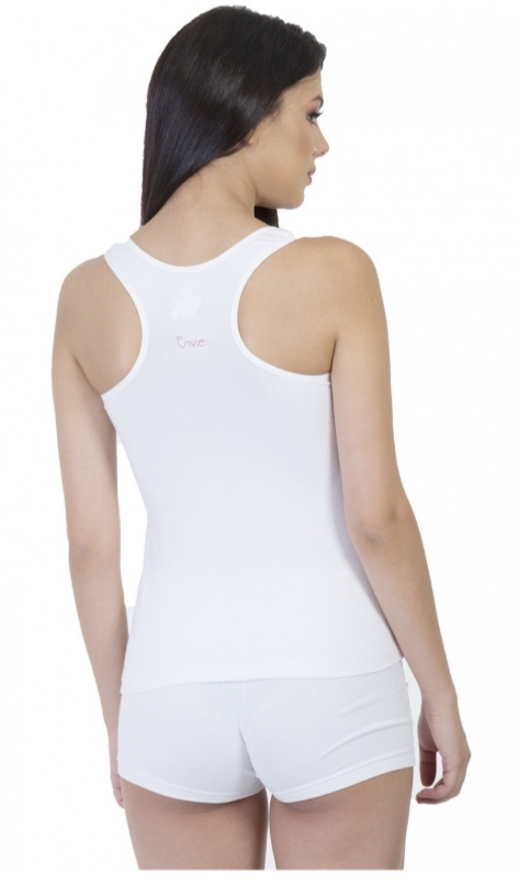 Envie Racer back comisole-White